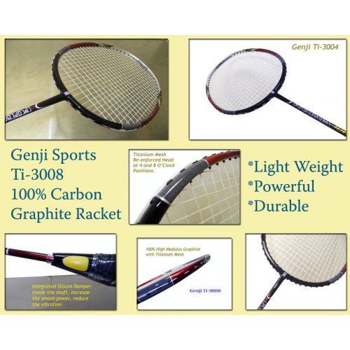  Genji Sports Tournament Player Badminton Racket Package