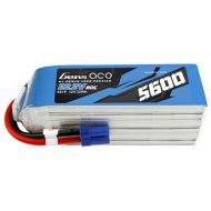 Gens Ace 5600 80C 6S 22.2V LiPo RC Soft Pack Battery with EC5