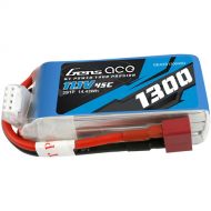 Gens Ace 1300 45C 3S 11.1V LiPo RC Soft Pack Battery with Deans