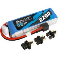 Gens Ace 2200 25C 3S 11.1V LiPo RC Soft Pack Battery with 1TO3