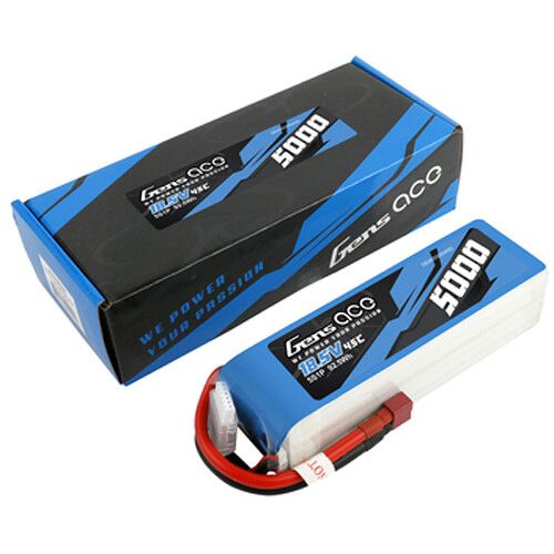  Gens Ace 5S 18.5V 45C LiPo RC Battery with Deans Plug (5000mAh)