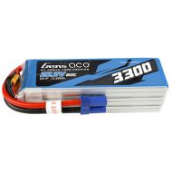 Gens Ace 3300 60C 6S 22.2V LiPo RC Soft Pack Battery with EC5