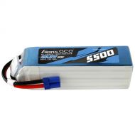 Gens Ace 5500 60C 6S 22.2V LiPo RC Soft Pack Battery with EC5