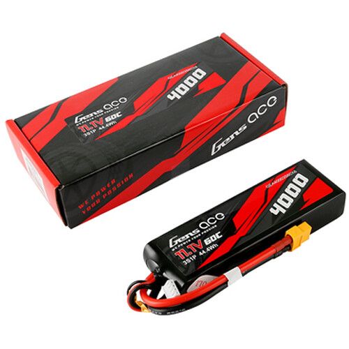  Gens Ace 4000 60C 3S 11.1V LiPo RC Soft Pack Battery with XT60