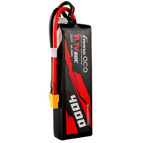  Gens Ace 4000 60C 3S 11.1V LiPo RC Soft Pack Battery with XT60