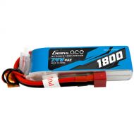Gens Ace 1800 45C 2S 7.4V LiPo RC Soft Pack Battery with Deans