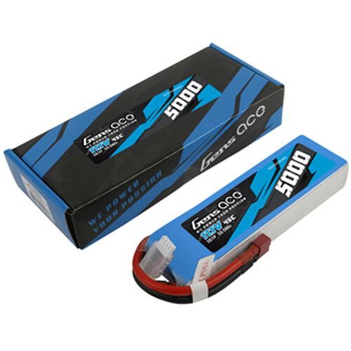  Gens Ace 5000 45C 3S 11.1V LiPo RC Soft Pack Battery with Deans