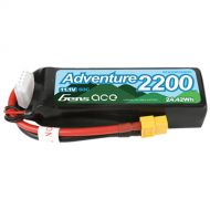 Gens Ace 2200 60C 3S 11.1V LiPo RC Soft Pack Battery with XT60