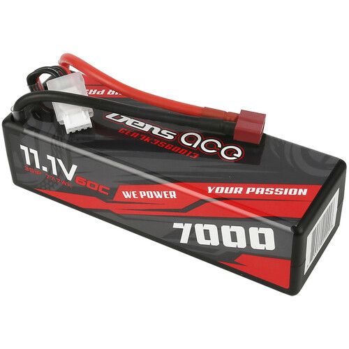  Gens Ace 5300 60C 3S 11.1V LiPo RC Hard Case Battery with XT90-S