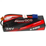 Gens Ace 5300 60C 2S 7.4V LiPo RC Hard Case Battery with EC3