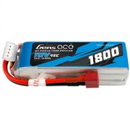 Gens Ace 1800 45C 3S 11.1V LiPo RC Soft Pack Battery with Deans