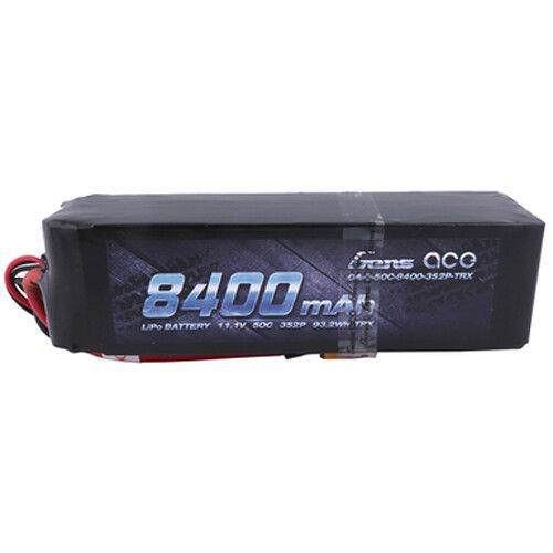  Gens Ace 8400 60C 3S 11.1V LiPo RC Soft Pack Battery with XT60