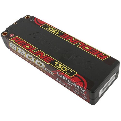  Gens Ace 8200 130C 2S 7.6V LiHV RC Hard Case Battery with 5.0mm Bullet