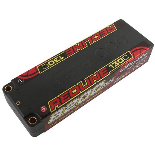  Gens Ace 8200 130C 2S 7.6V LiHV RC Hard Case Battery with 5.0mm Bullet