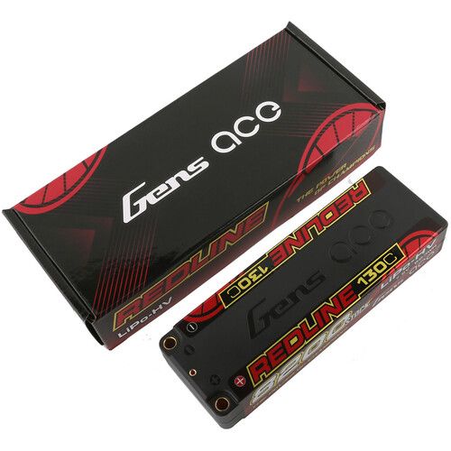  Gens Ace 8200 130C 2S 7.6V LiHV RC Hard Case Battery with 5.0mm Bullet