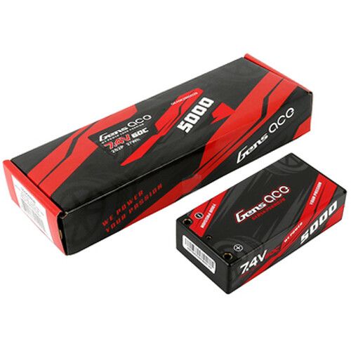  Gens Ace 5700 60C 2S 7.4V LiPo RC Hard Case Battery with Deans