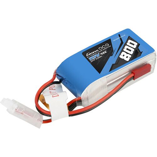  Gens Ace 3S 11.1V 45C LiPo RC Battery with JST-SYP Plug (800mAh)