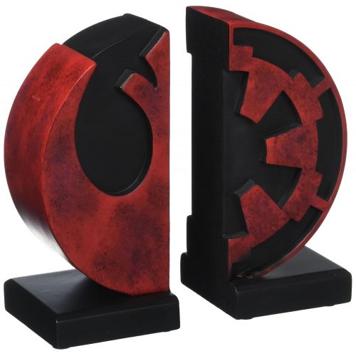  Gentle Giant Studios Star Wars: Imperial Rebel Logo Resin Bookends