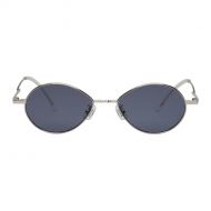 Gentle Monster Silver & Grey Cobalt Sunglasses