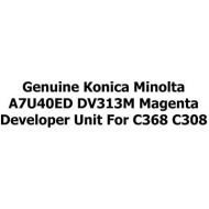 Genuine Konica Minolta A7U40ED DV313M Magenta Developer Unit for C368 C308