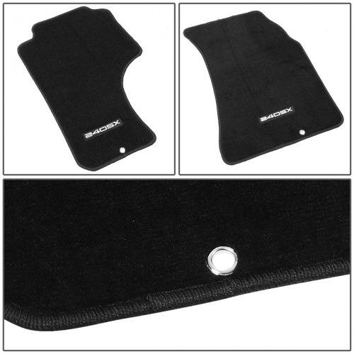  Genuine NRG Innovations FMR-240 Pair Front Floor Mat Pads Carpet Set + Air Freshener