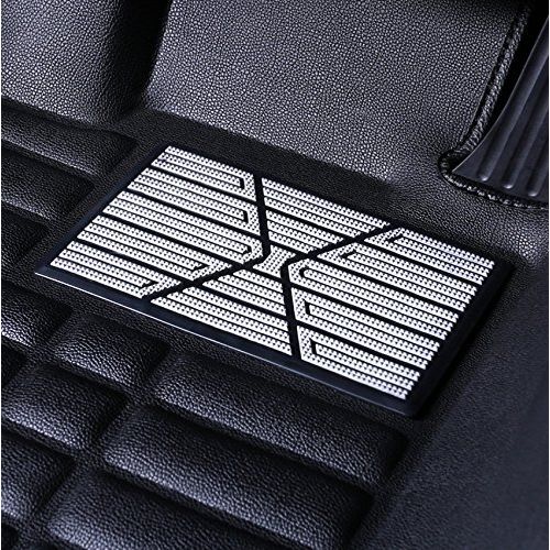  Genuine Auto Mall Custom Fit Heavy Duty Full Set Floor Mats Carpet for Landrover Range Rover Sport 2014-2017(Black)