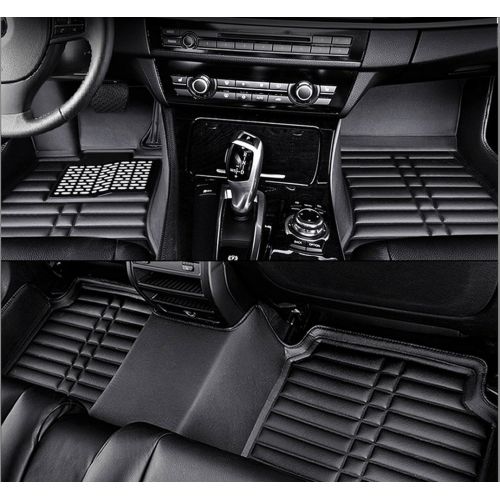  Genuine Auto Mall Custom Fit Heavy Duty Full Set Floor Mats Carpet for Landrover Range Rover Sport 2014-2017(Black)