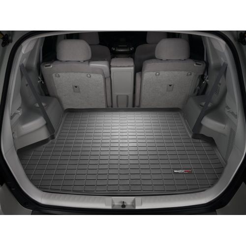  Genuine WeatherTech Custom Fit Cargo Liners for Toyota Highlander, Black