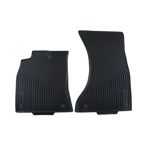  Genuine Audi Accessories 8K1061221A041 Black All-Weather Floor Mat for Audi S4 Sedan/Avant