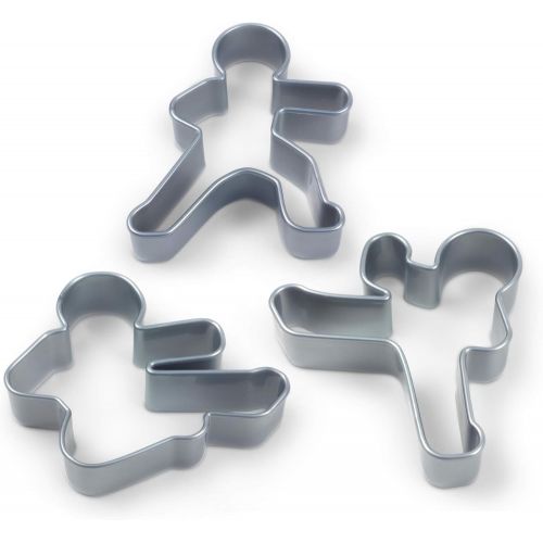  Genuine Fred NINJABREAD MEN Cookie Cutters, Set of 3