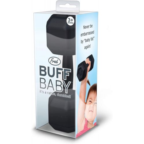  Fred & Friends Fred BUFF BABY Dumbbell Baby Rattle