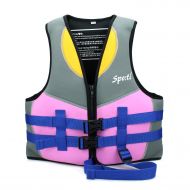 Genwiss Swim Vest for Kids Baby Swim Jacket for Toddler Kids Age 18 Months - 8 Years