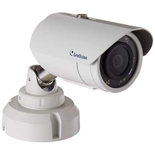  GeoVision 2MP H.265 3.8mm IR Bullet Camera, White (GV-EBL2702-2F)