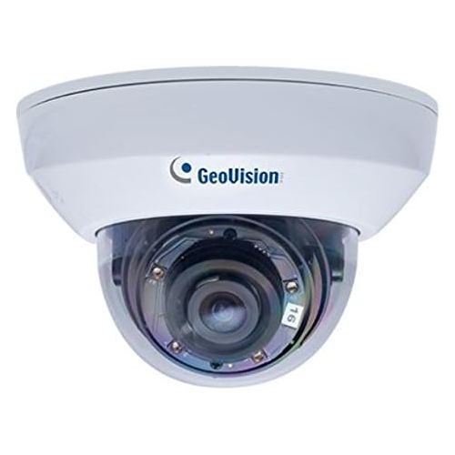  GeoVision 4MP H.265 Super Low Lux WDR Pro IR Mini Fixed Dome Camera, White (GV-MFD4700-0F)