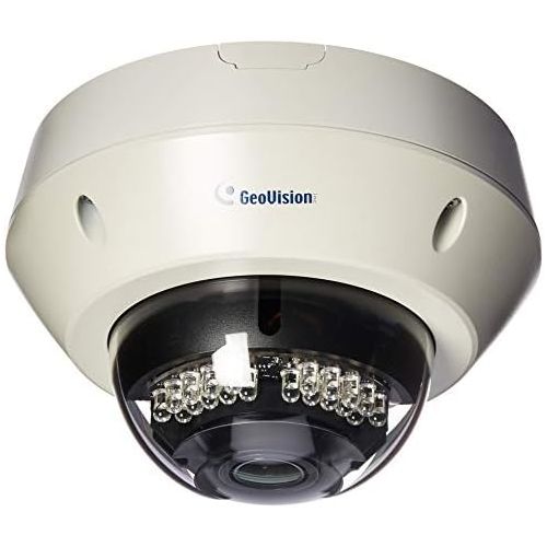 GeoVision GV-EVD5100 5MP H.264 Low Lux WDR IR Vandal Proof IP Dome
