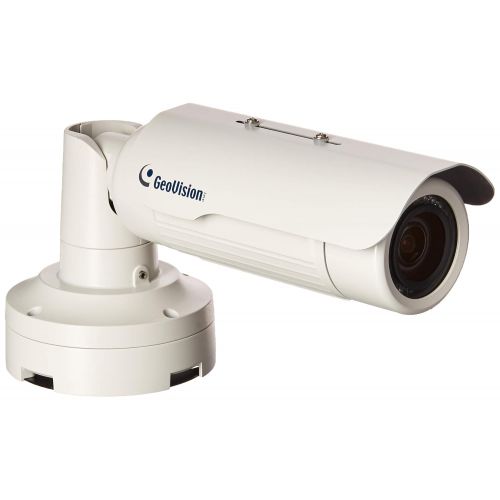  GeoVision Geovision GV-BL1500 1.3 MP Super Low Lux WDR IR Bullet IP Camera (White)