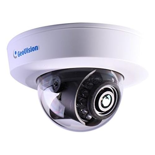  GeoVision GV-EFD2700-0F 2MP 2.8mm Fixed H.265 Super Low Lux WDR Pro IR Mini Fixed IP Dome Camera