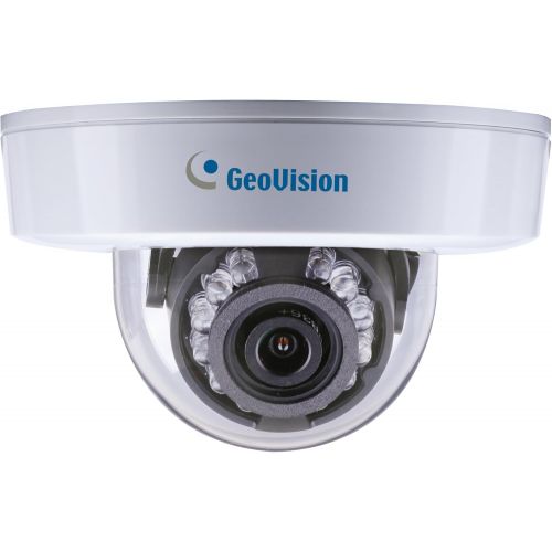  GeoVision GV-EFD2700-0F 2MP 2.8mm Fixed H.265 Super Low Lux WDR Pro IR Mini Fixed IP Dome Camera