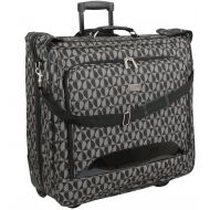 Geoffrey Beene Deluxe Rolling Garment Bag - Hearts Fashion Travel Garment Carrier With Wheels