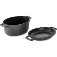 [아마존베스트]Geoffrey Zakarian Cast Iron Dutch Oven with Loop Handles, 6 Quart