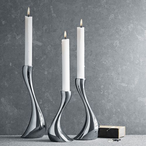  Georg Jensen Cobra Candleholder, Set of 3