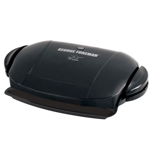  George Foreman Grills George Foreman 5-Serving Removable Plate Electric Indoor Grill and Panini Press, Black, GRP0004B