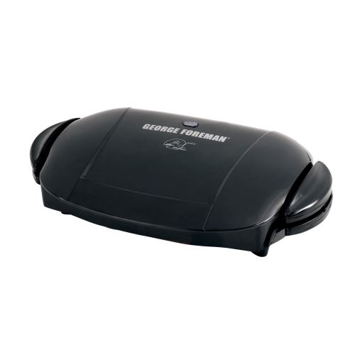  George Foreman Grills George Foreman 5-Serving Removable Plate Electric Indoor Grill and Panini Press, Black, GRP0004B