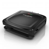 George Foreman Grills George Foreman Rapid Grill Series 4-Serving Removable Plate Electric Indoor Grill and Panini Press, Black, RPGF3601BKX