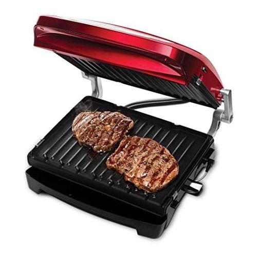  George Foreman Russell Hobbs 22160-56 barbecue - barbecues & grills (Tabletop, Black, Stainless steel, Rectangular)