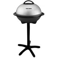 George Foreman, Silver, 12+ Servings Upto 15 Indoor/Outdoor Electric Grill, GGR50B, REGULAR