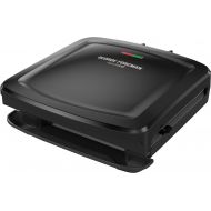 [아마존베스트]George Foreman Rapid Grill Series, 4-Serving Removable Plate Electric Indoor Grill and Panini Press, Black, RPGF3601BKX