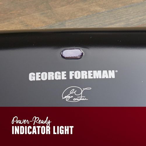  [아마존베스트]George Foreman 5-Serving Removable Plate Electric Indoor Grill and Panini Press, Black, GRP0004B