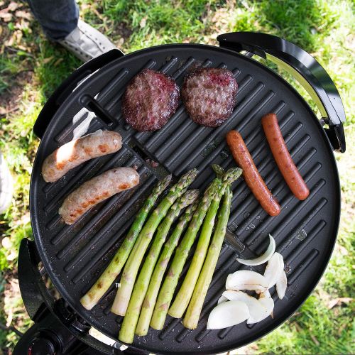  [아마존베스트]George Foreman GIO2000BK Indoor/Outdoor Electric Grill, 15-Serving, Black