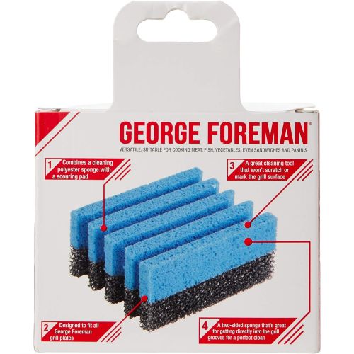  George Foreman 12207 Cleaning Sponge (pack of two) - Blue by George Foreman